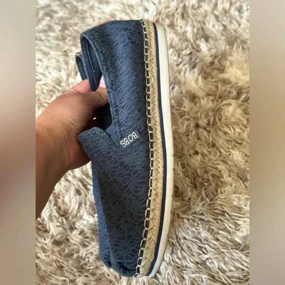 Bobs memory foam size 8 navy shoes - Picture 2 of 6